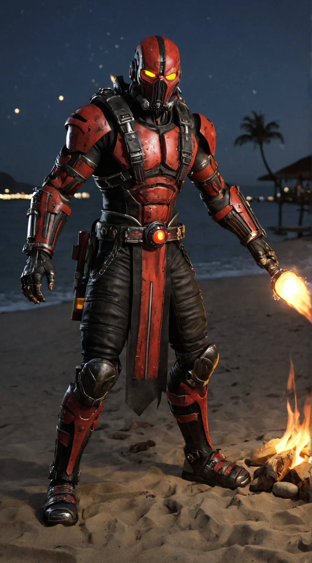 ai character: Sektor background