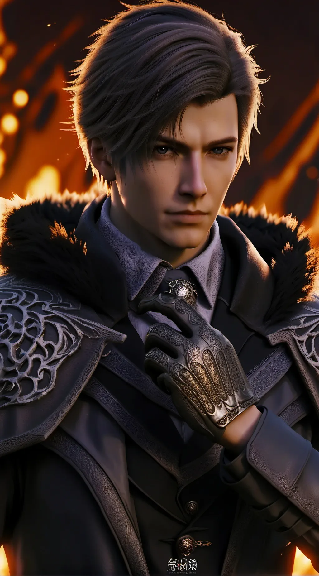 ai character: leon s kennedy background