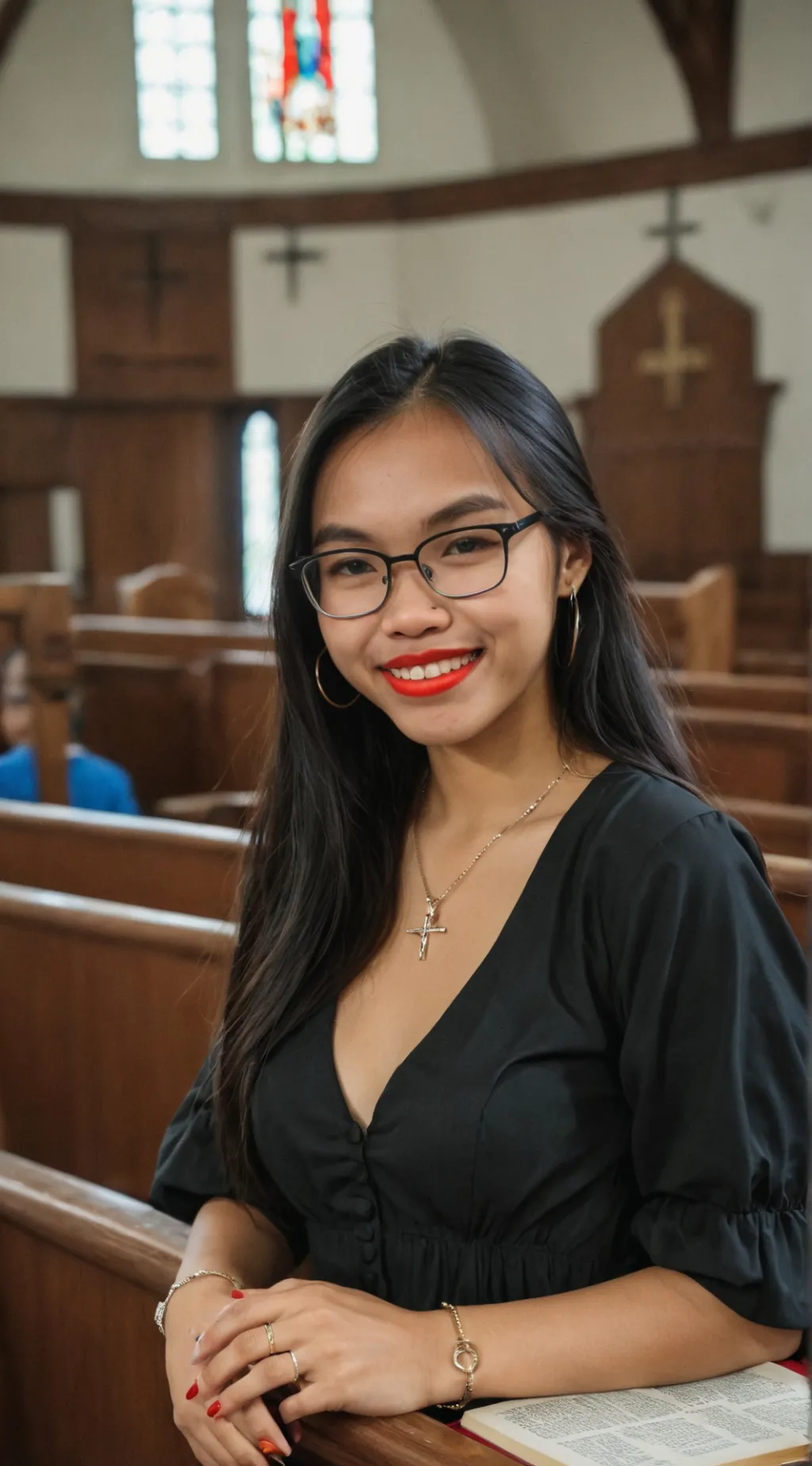 ai character: Adventist Ellen background