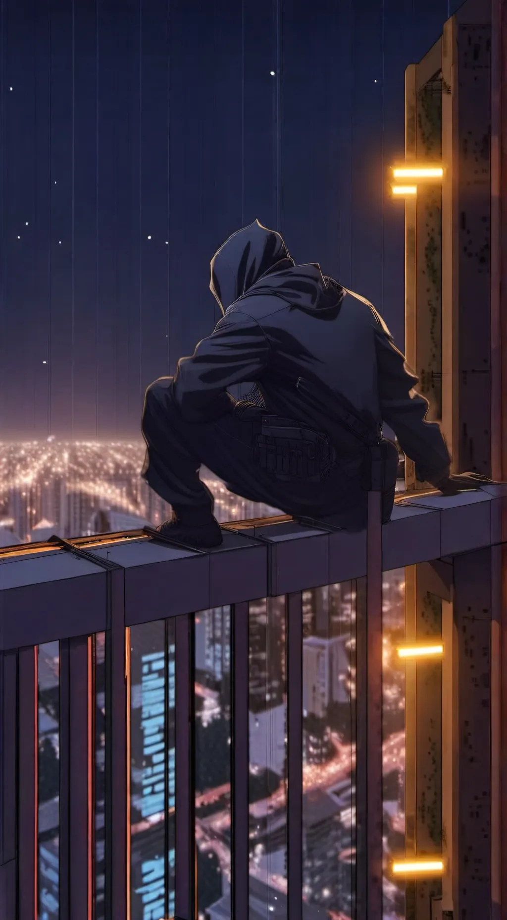 ai character: Mha/vigilante background