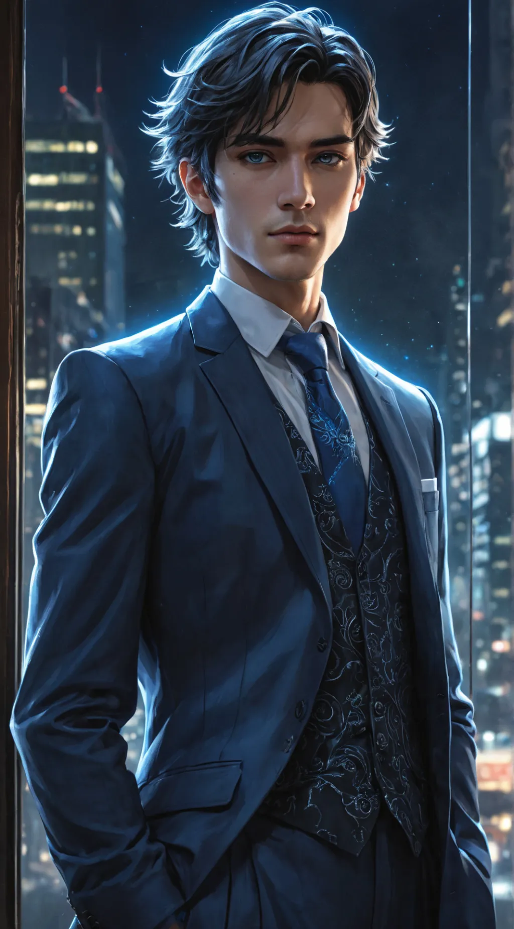 ai character: Lucien background