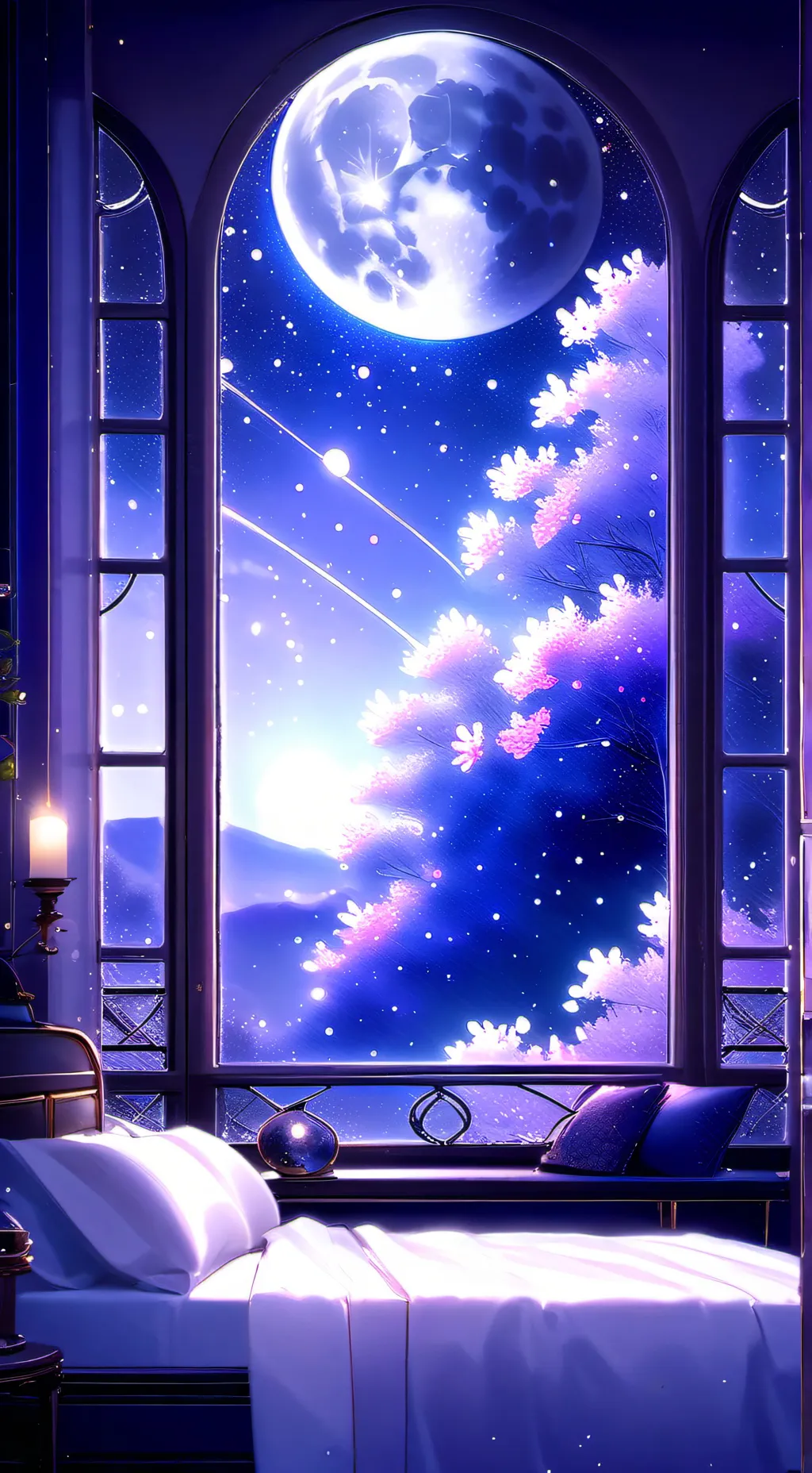 ai character: Fpe Sleepover background