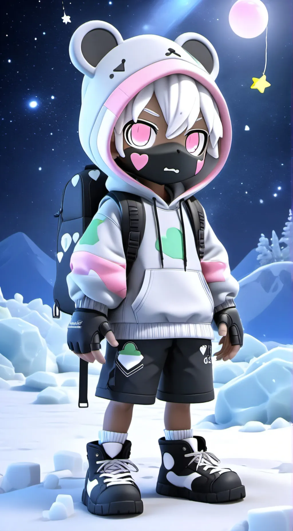 ai character: Cosmo background