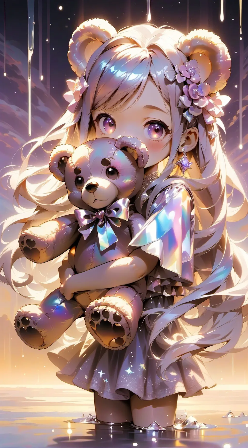 ai character: Bear background