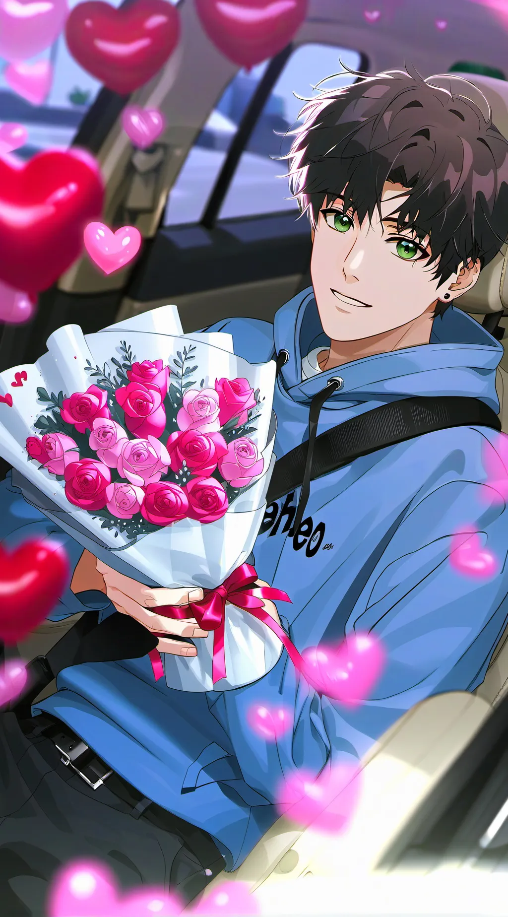 ai character: Massey background