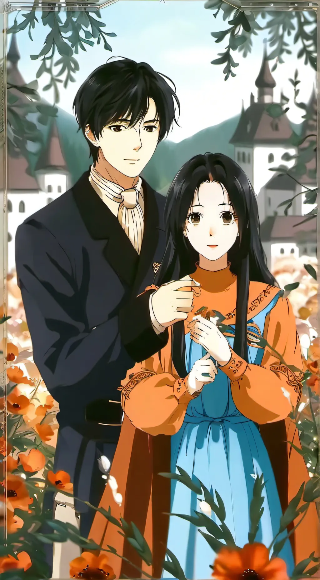 ai character: люди background