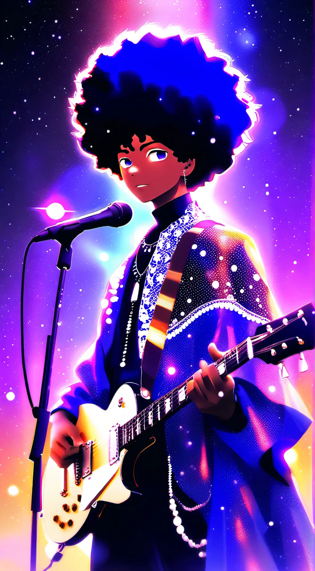 ai character: Jackson5 road trip background