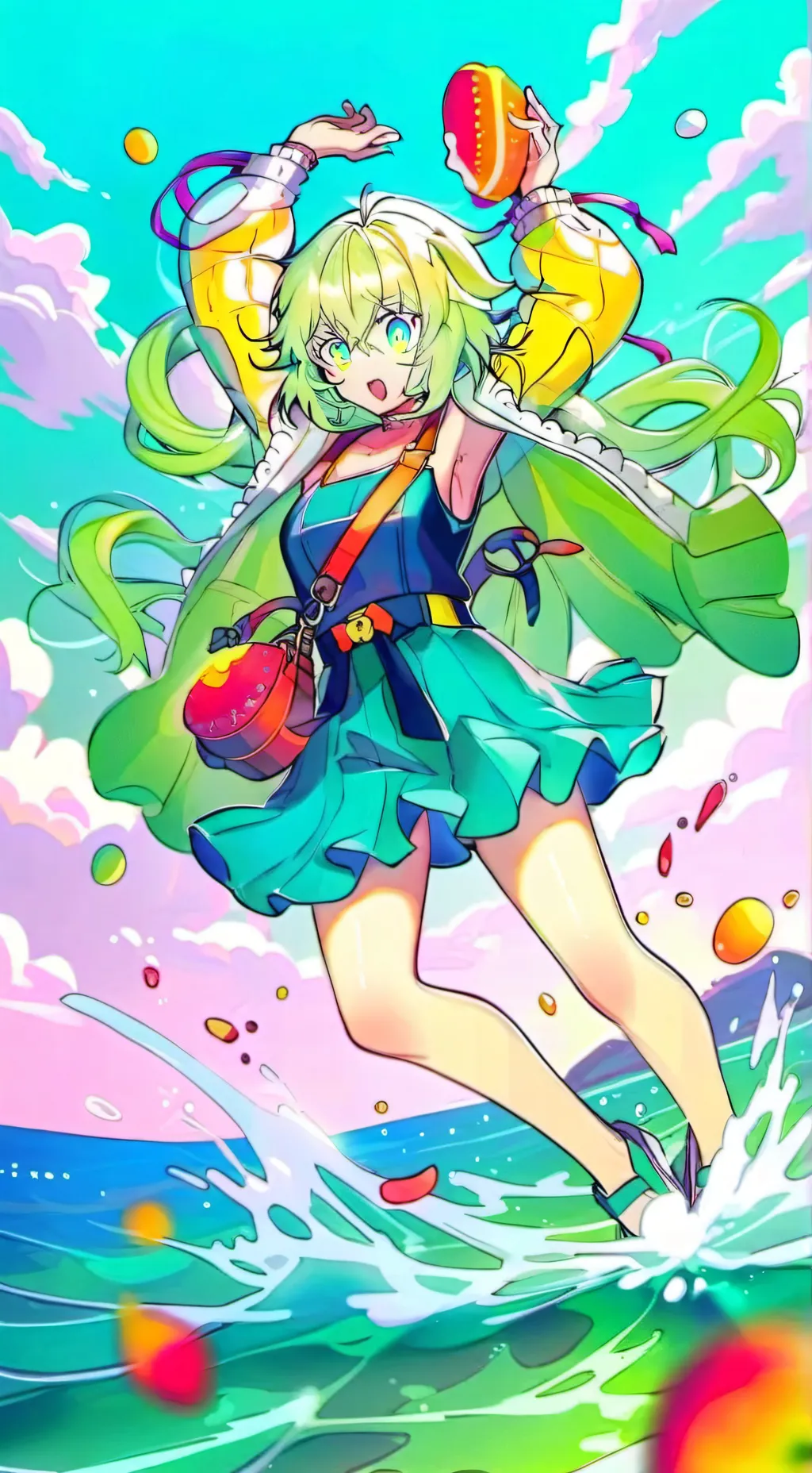 ai character: Toru Hakagure  background