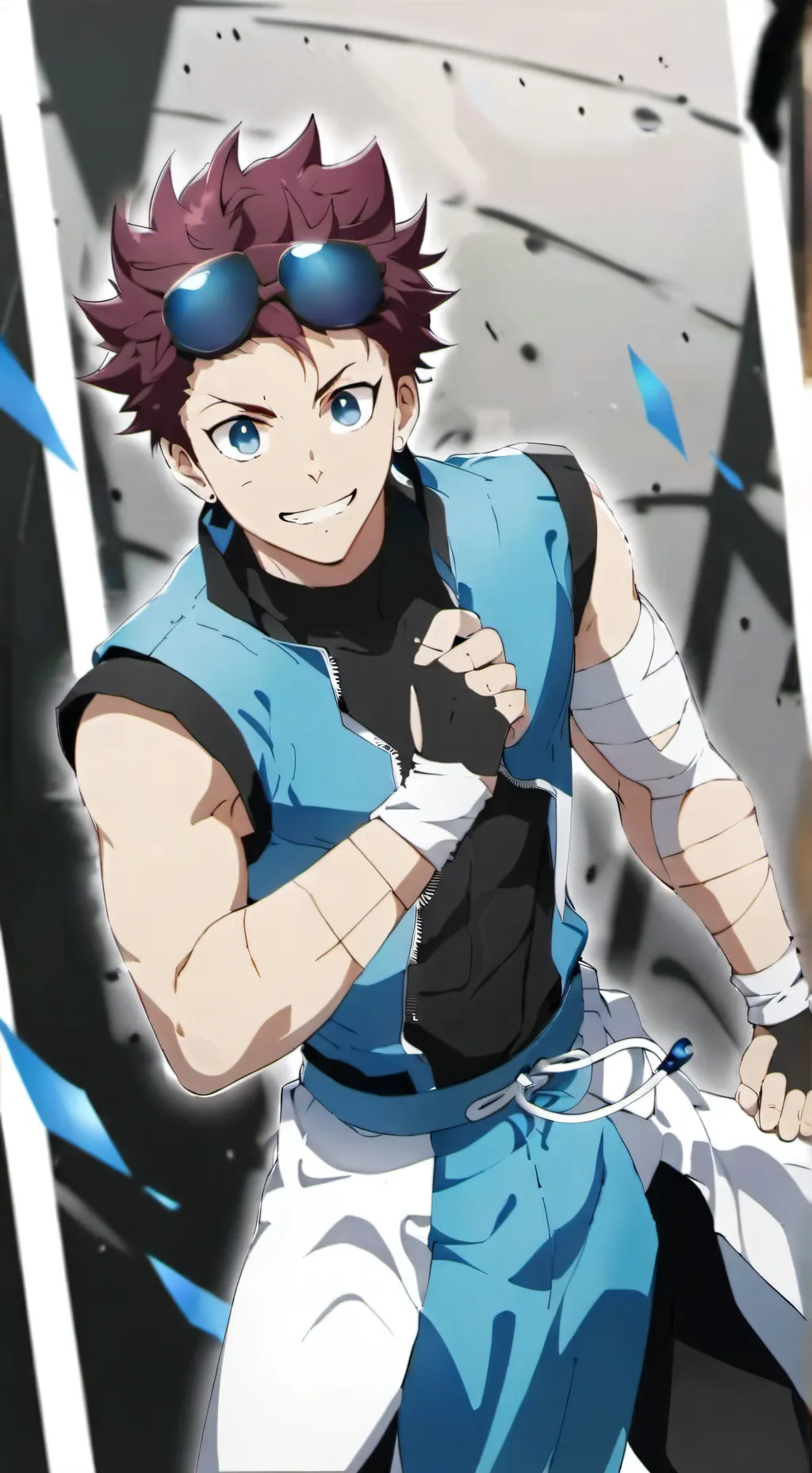 ai character: арт background