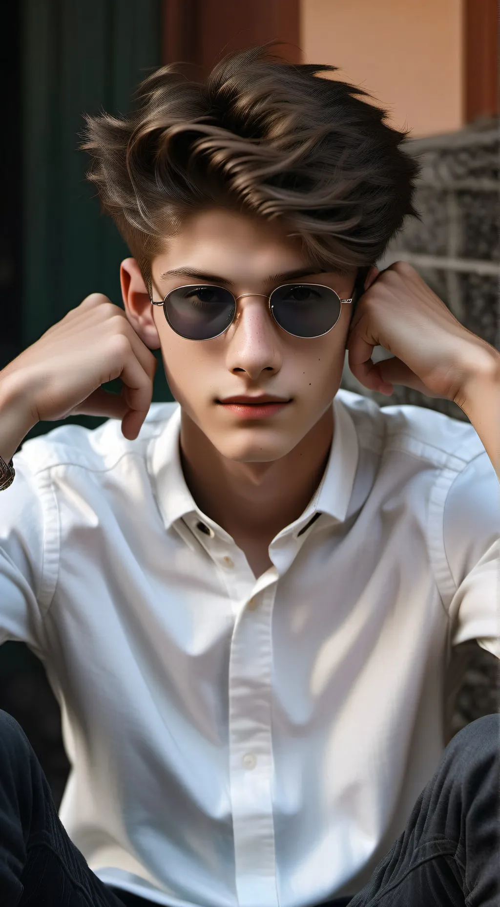 ai character: Louis Midnight III background