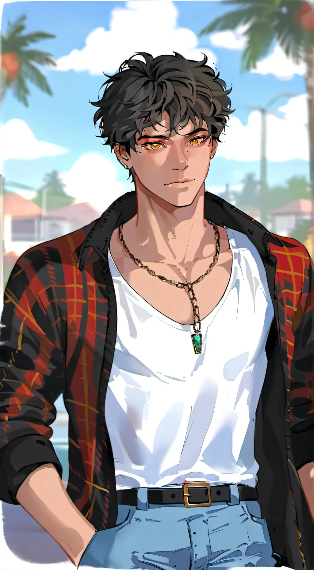 ai character: Lucas. Pérez background