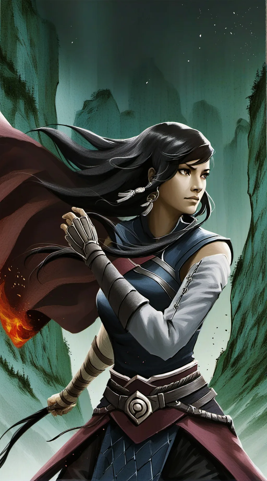 ai character: the legend of kora background