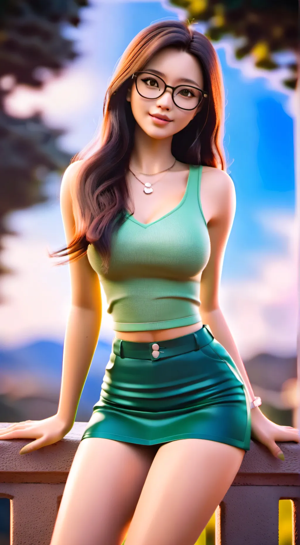 ai character: Naomi background