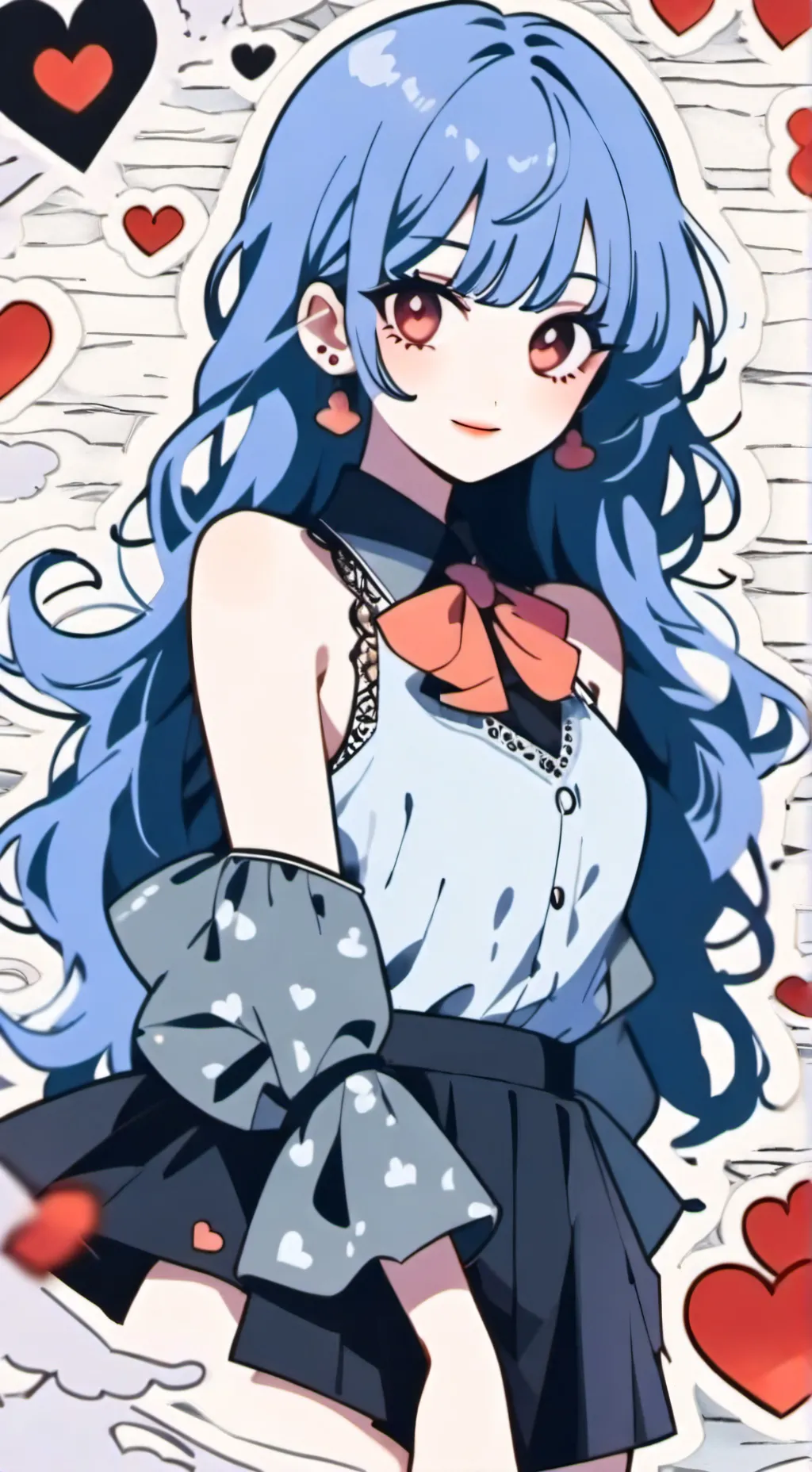 ai character: Ana(≡^∇^≡) background