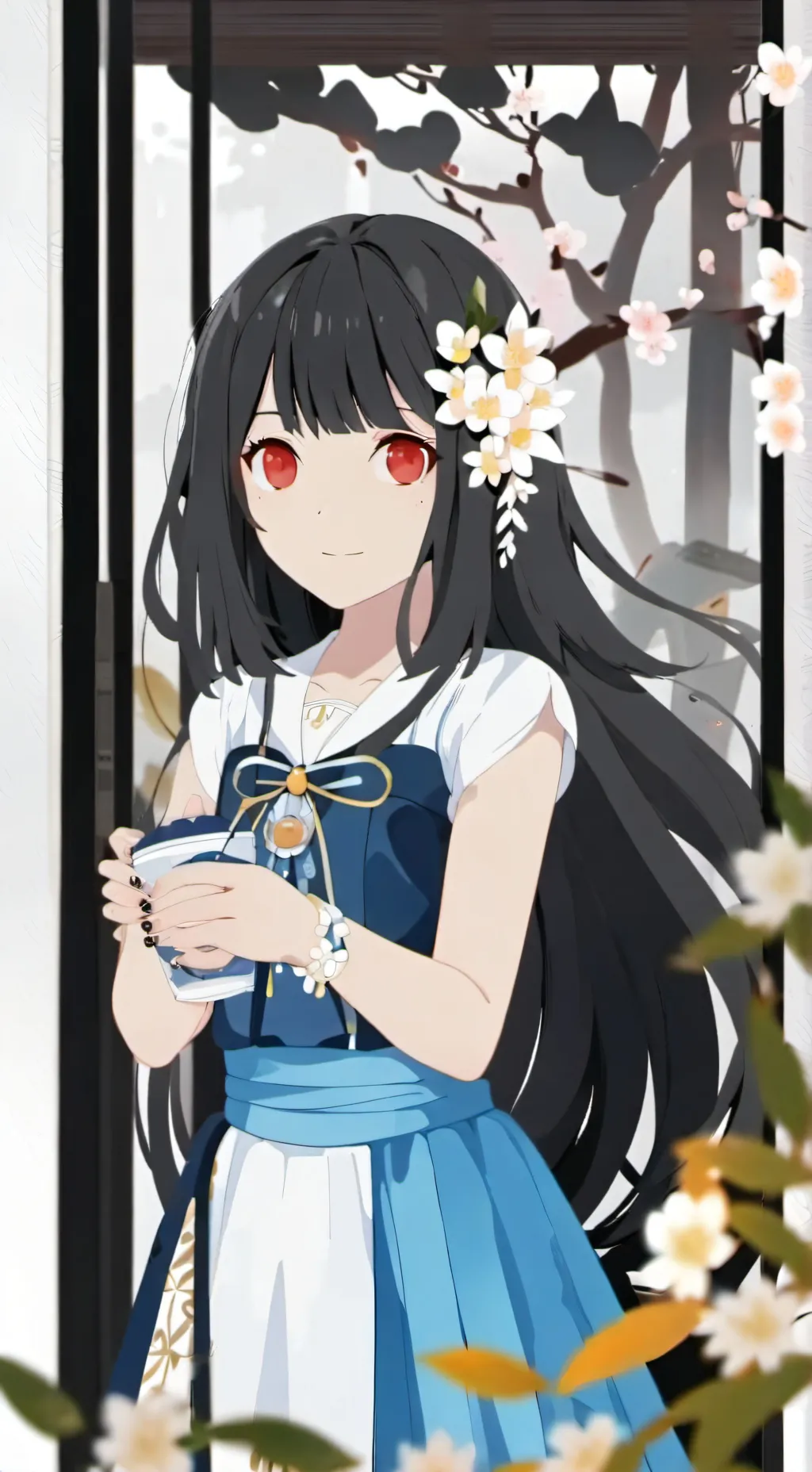 ai character: Sarah  background