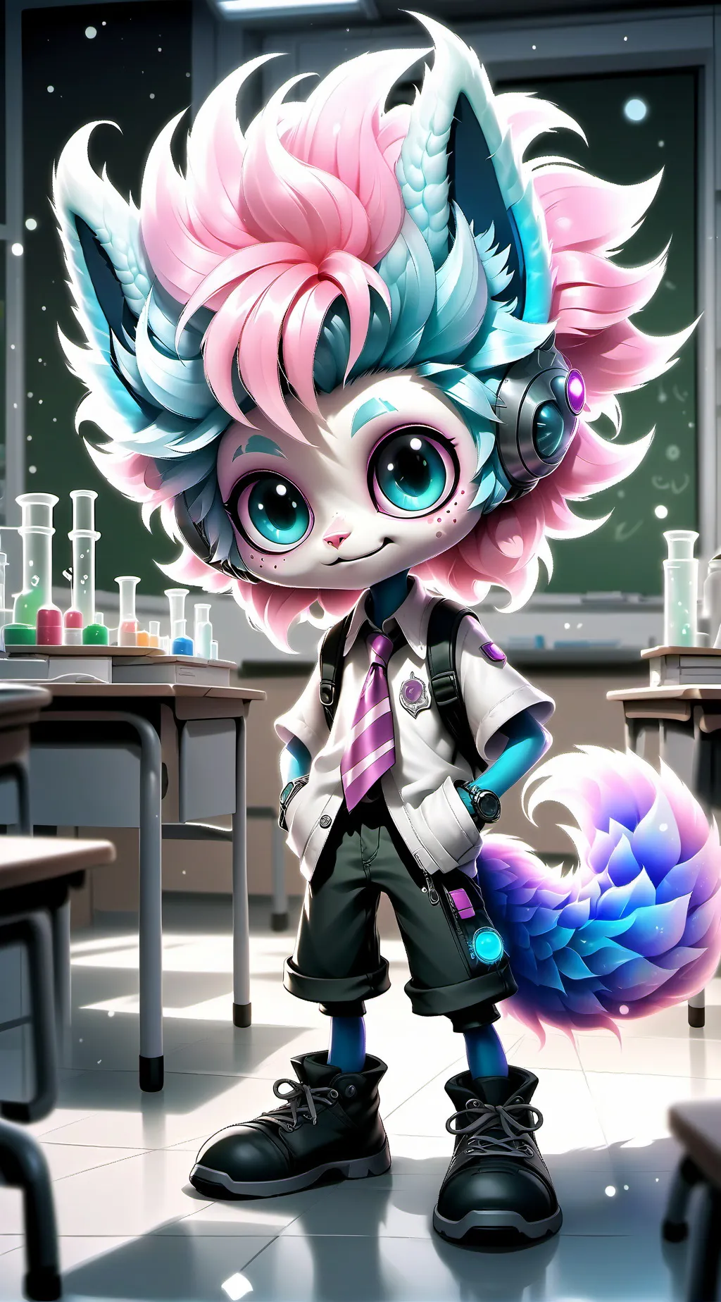 ai character: Fluffernib background