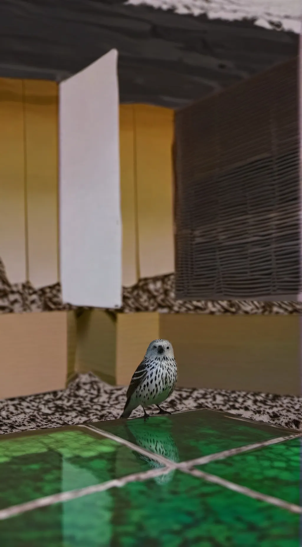 ai character: Backrooms background