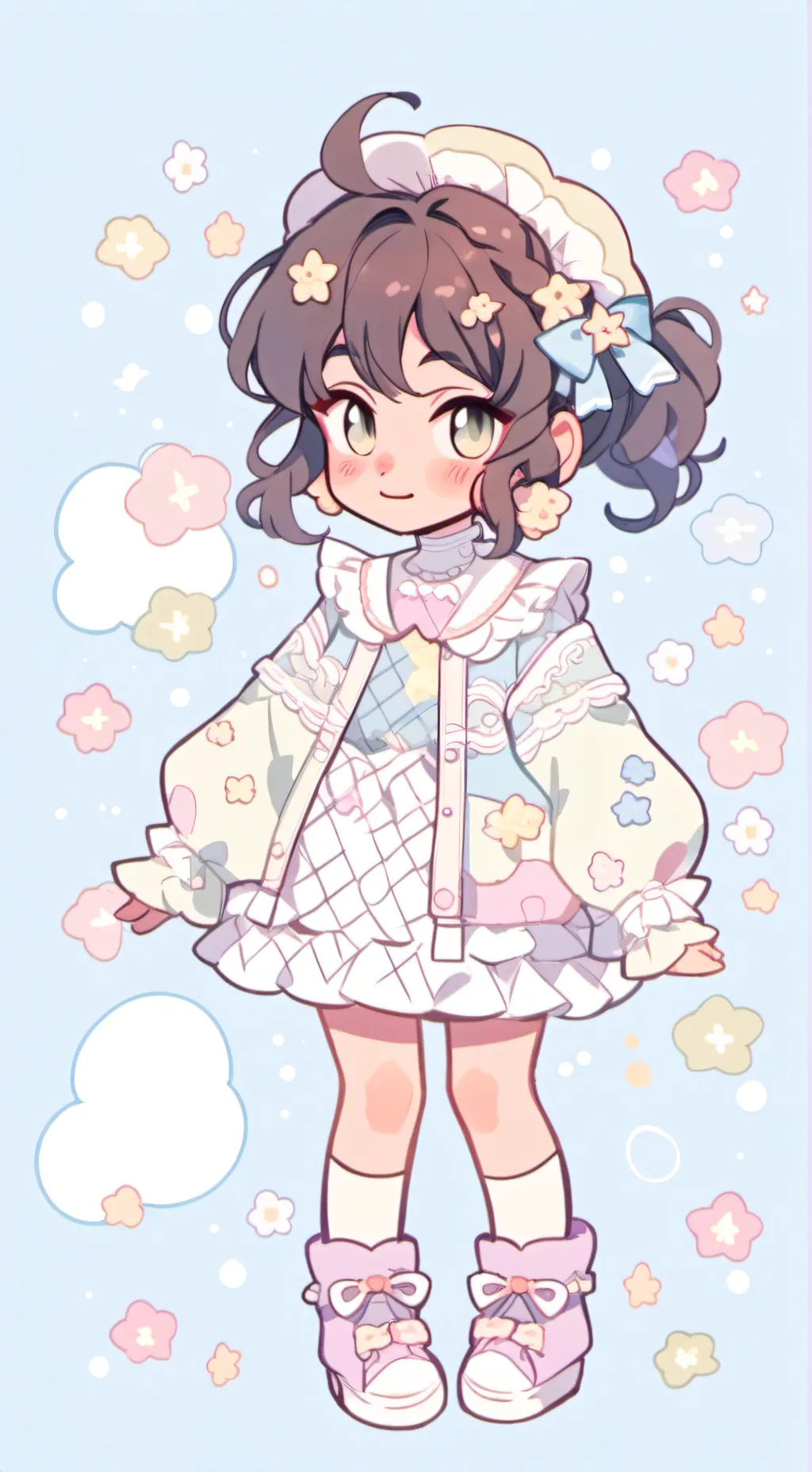 ai character: spoiled sissy ava background