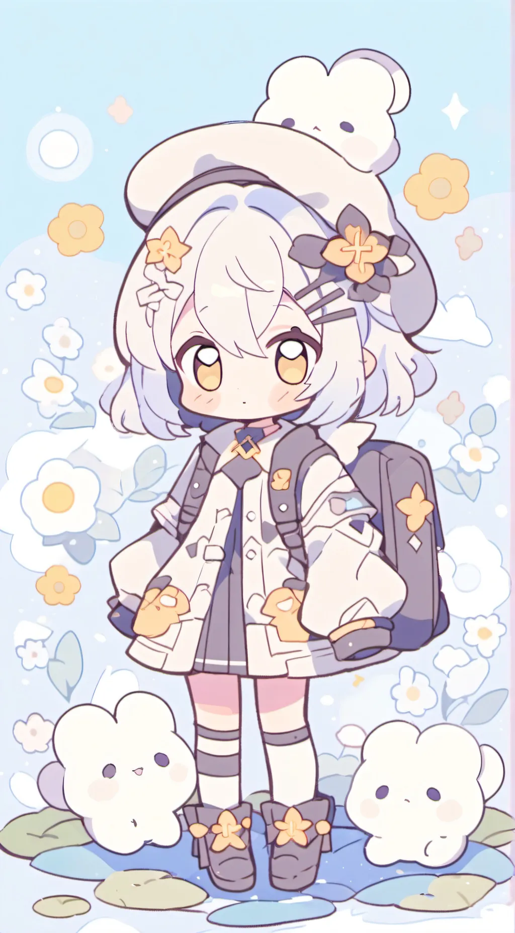 ai character: kny sanemi sister background