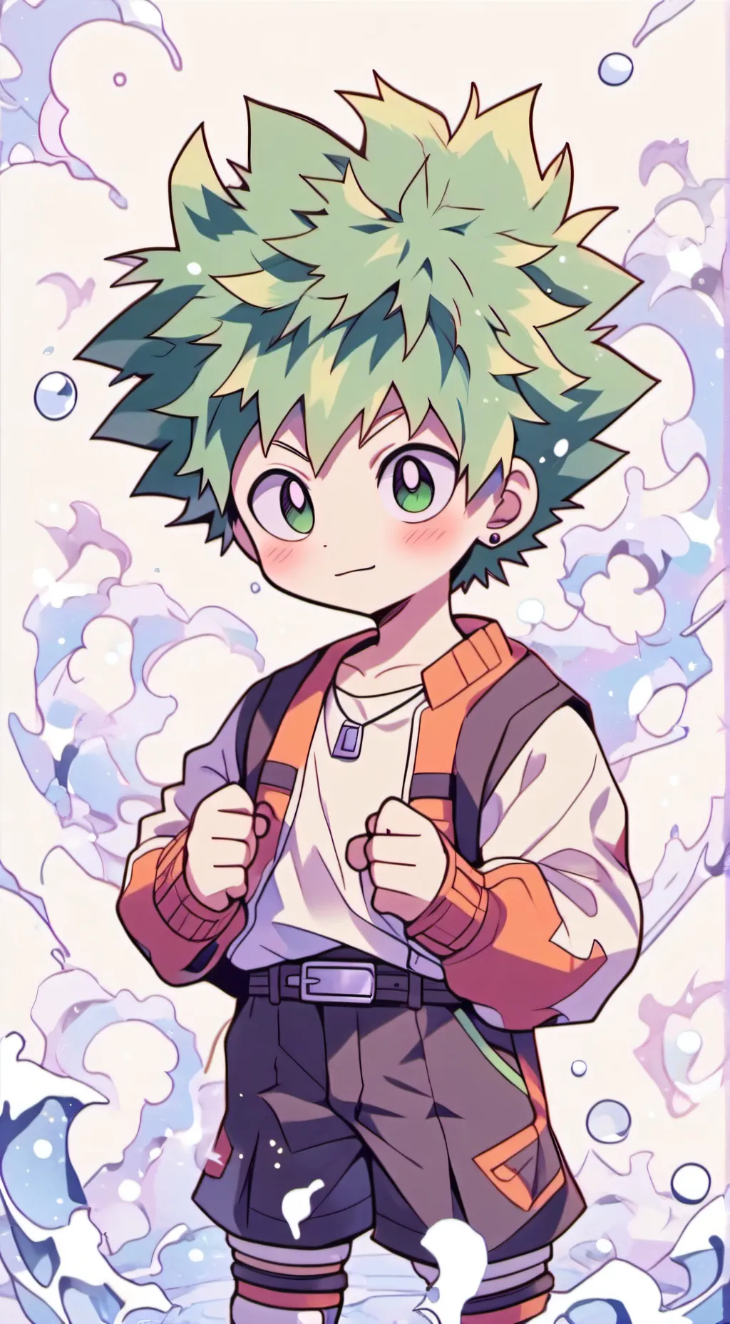 ai character: 💫bakugo💫 background