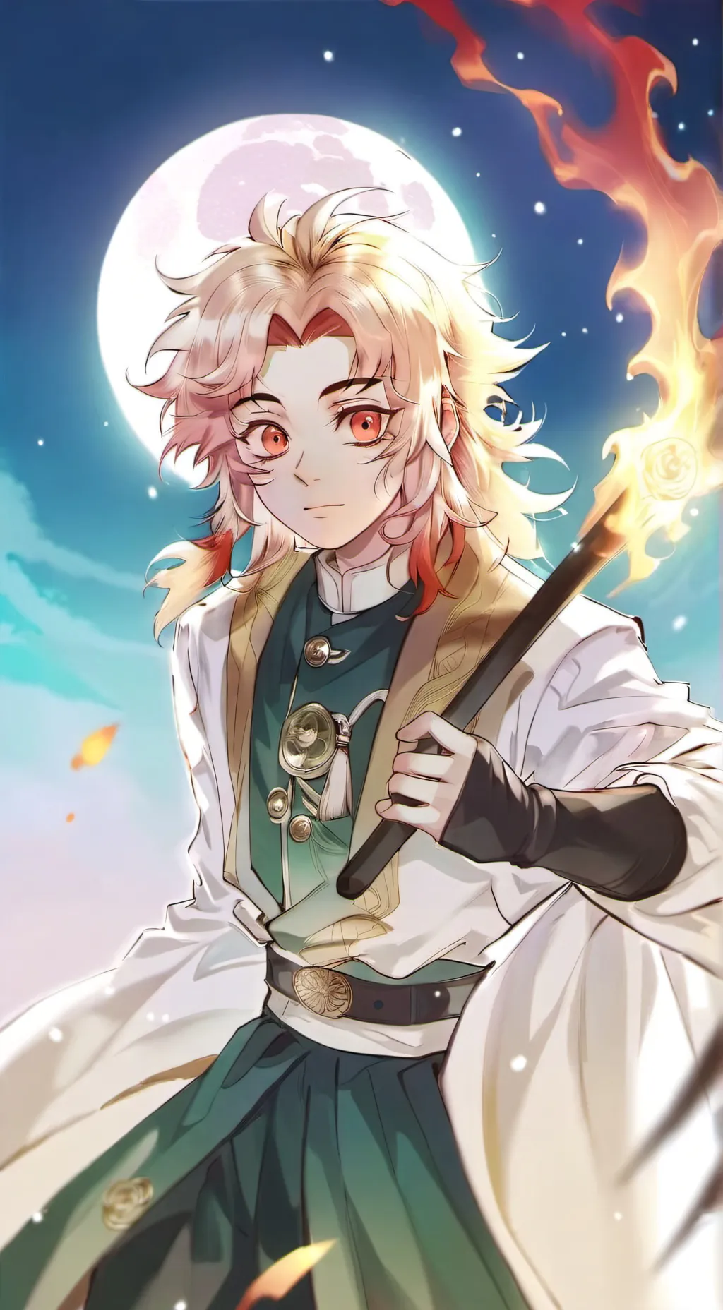 ai character: rengoku  background