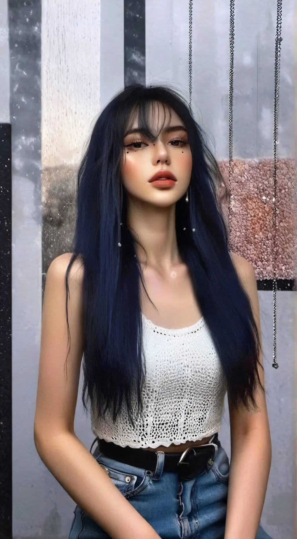 ai character: Лена background