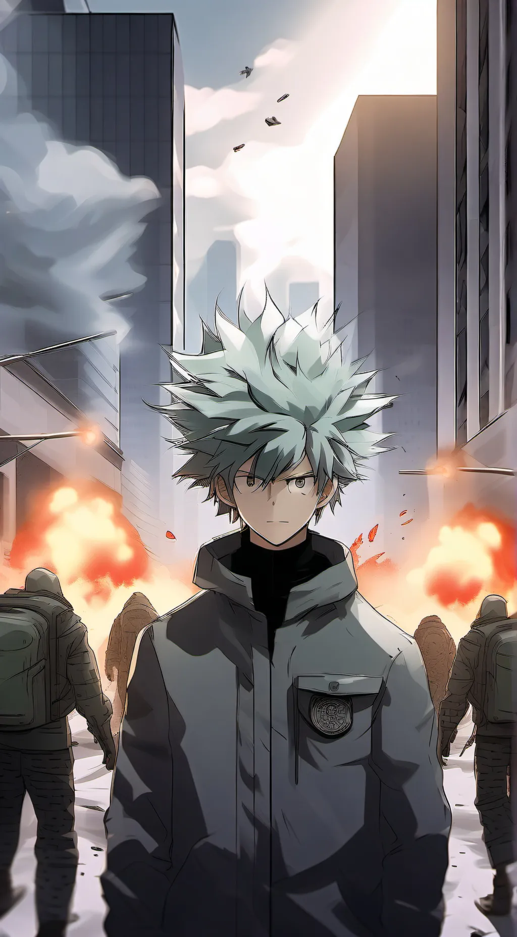 ai character: MHA War background