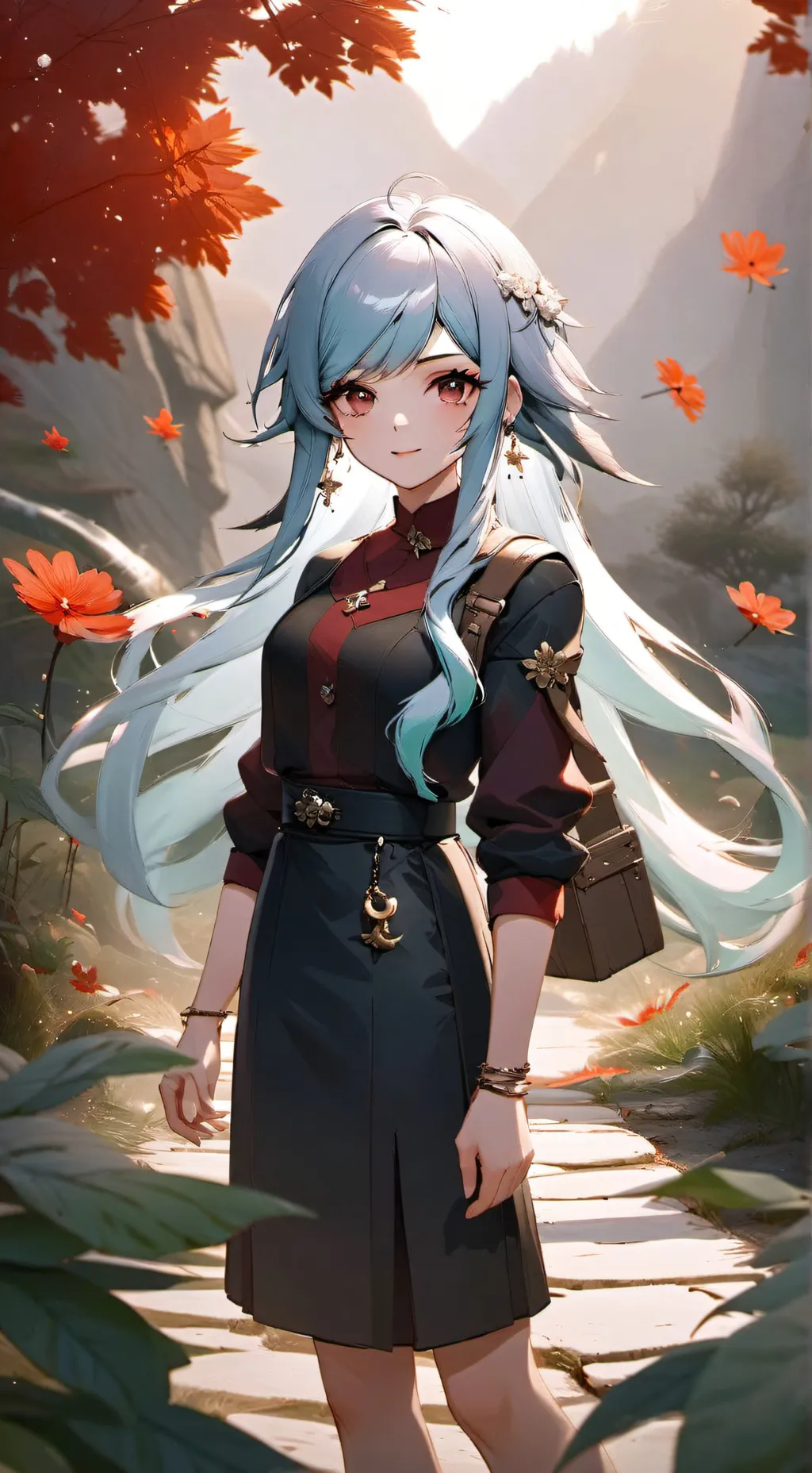 ai character: Kiara background