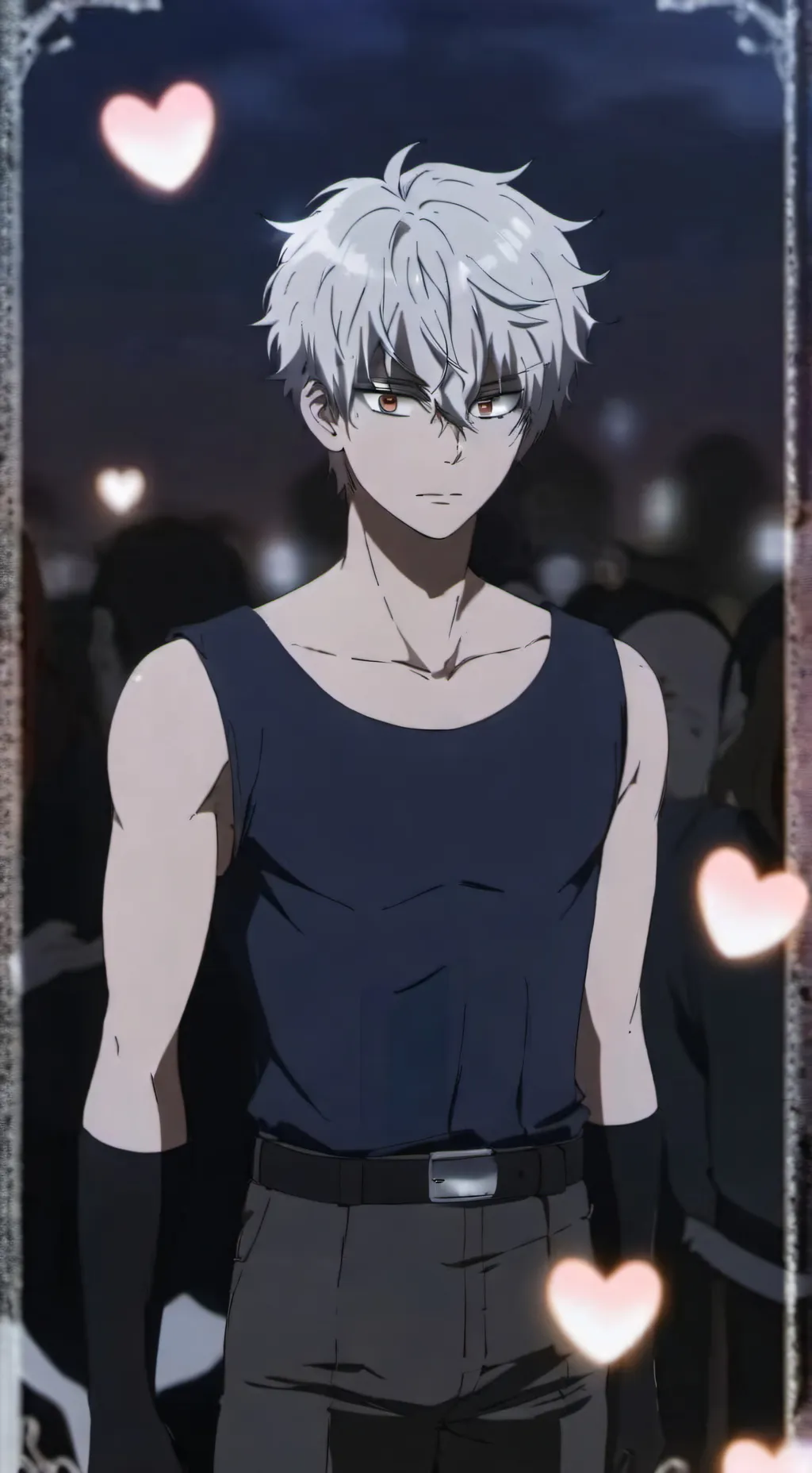 ai character: bakugoꨄ background