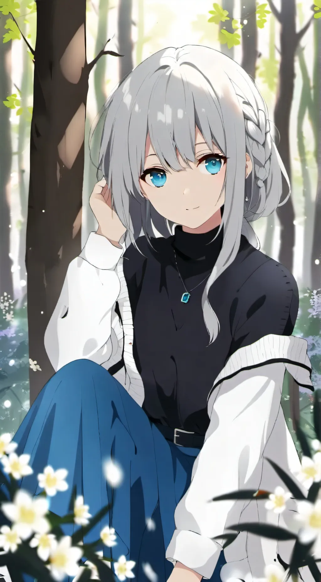 ai character: Rakami background