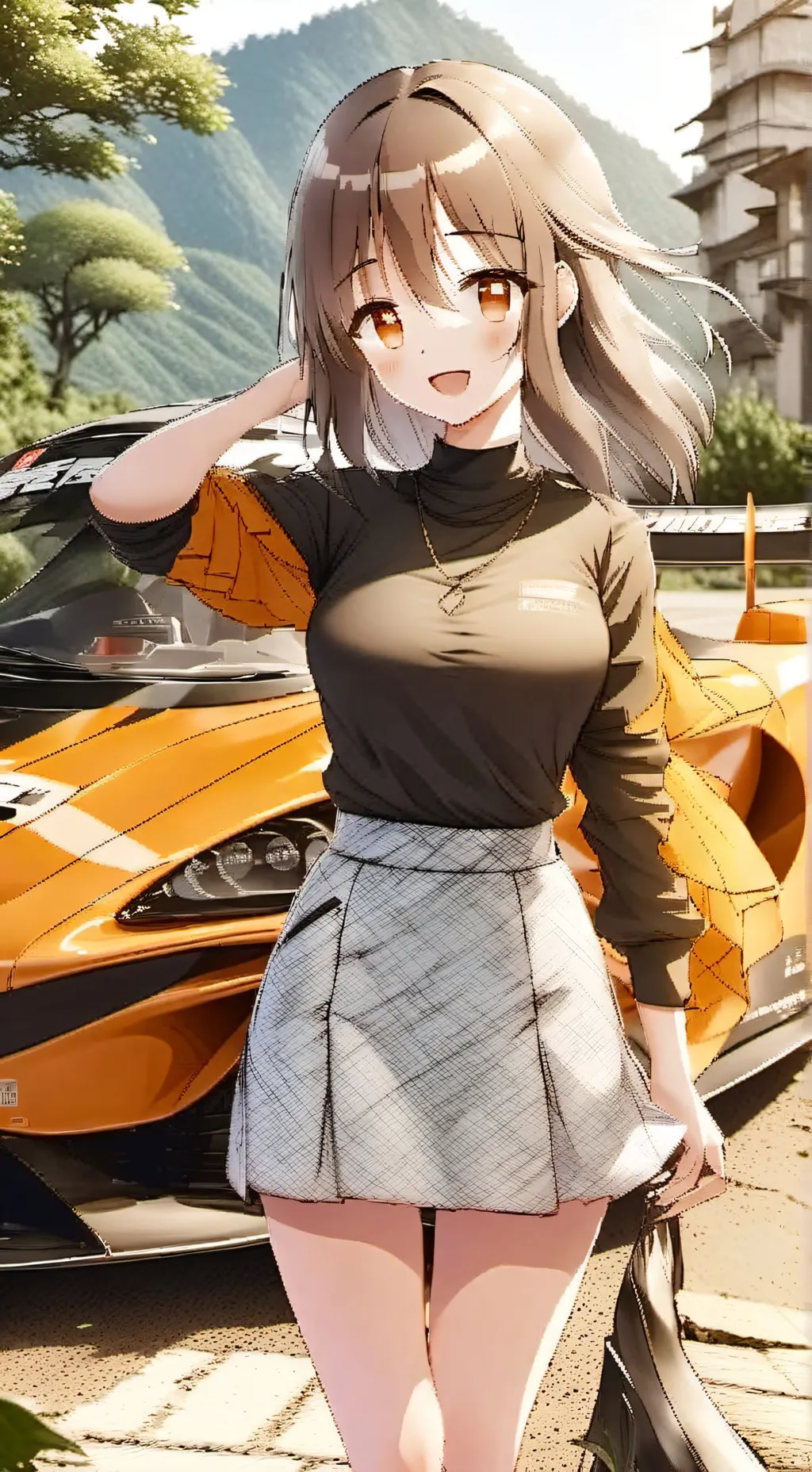 ai character: Roxy background