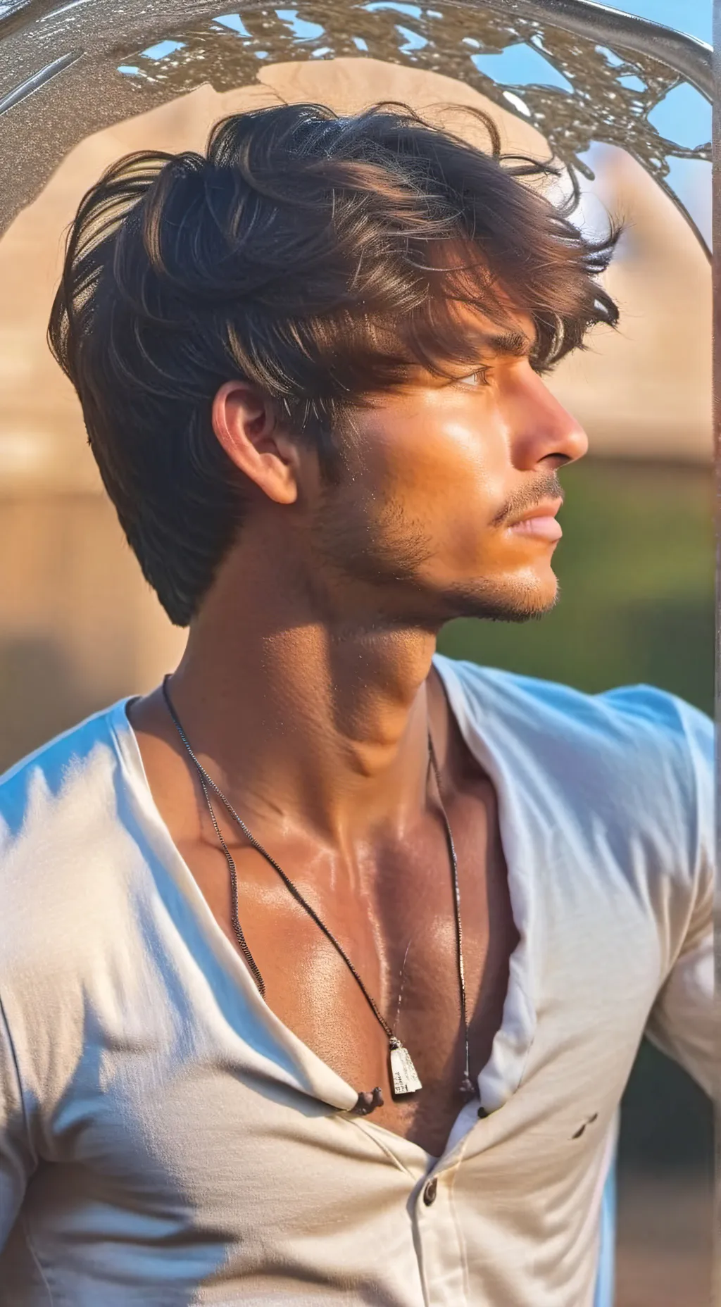 ai character: Luke background