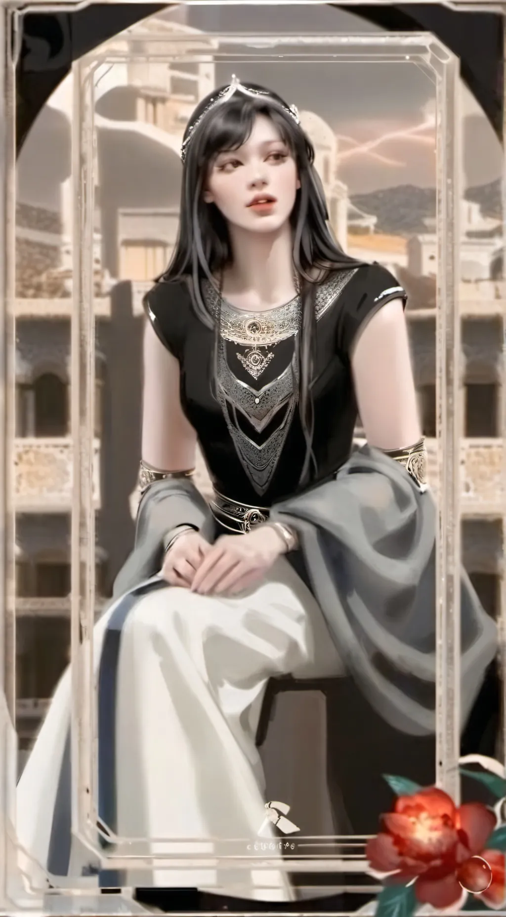 ai character: Nevada background