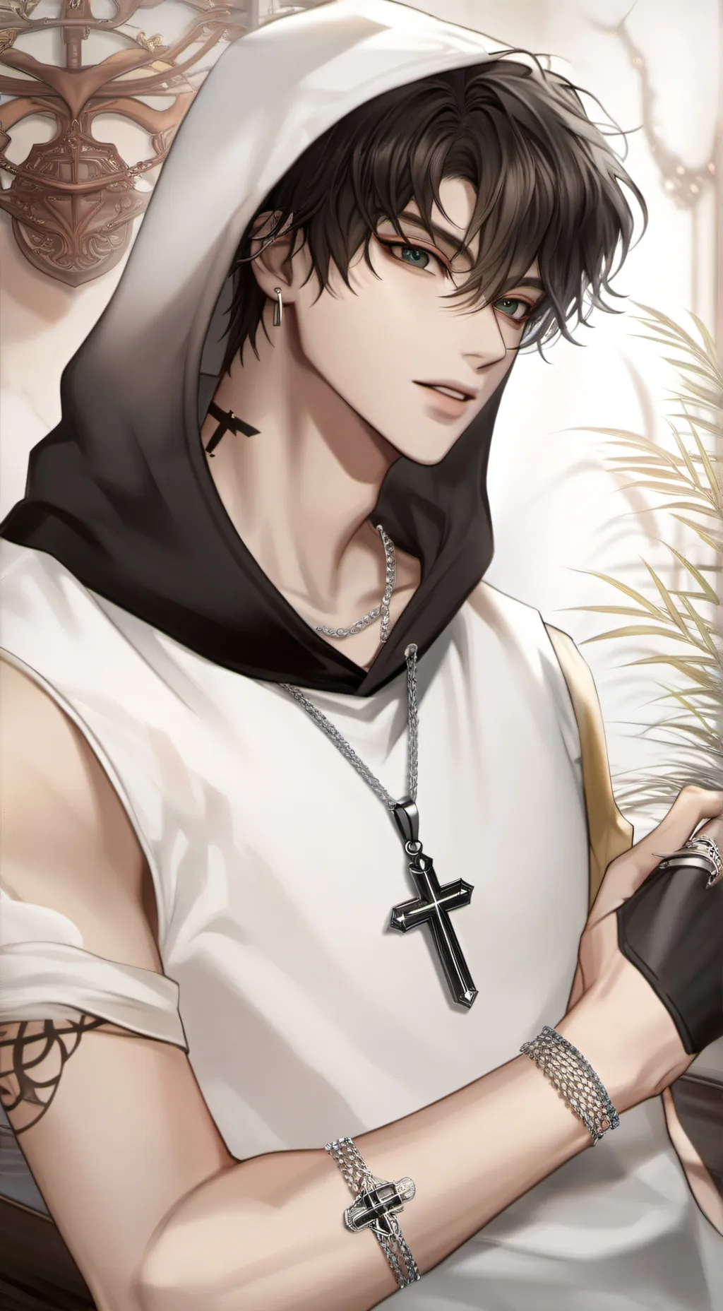 ai character: Harlow  background