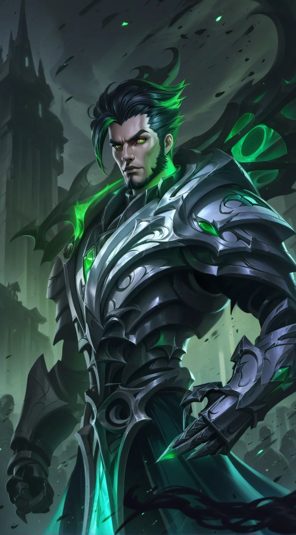 ai character: leos  background