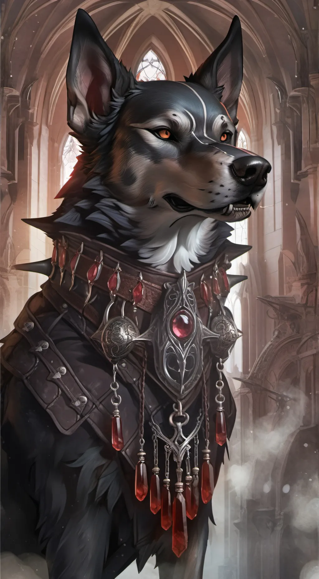 ai character: how did you-!? background