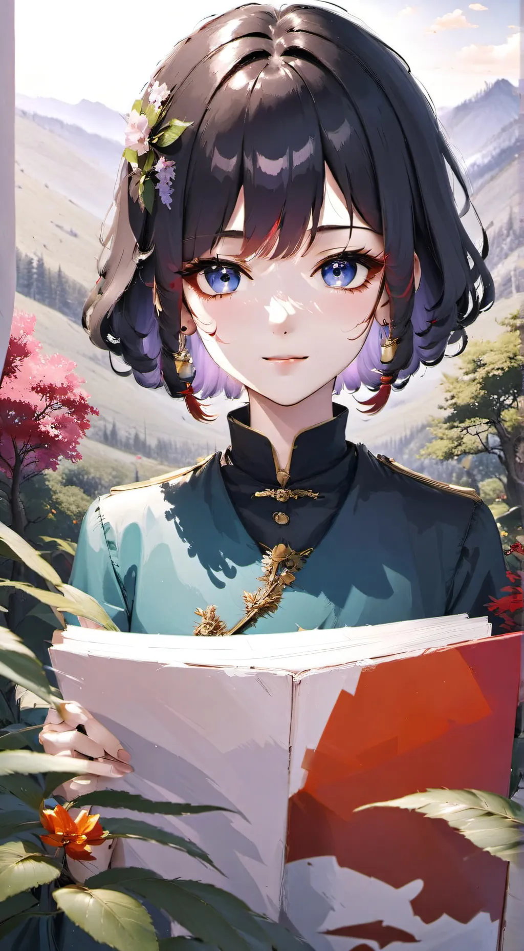 ai character: Катя background