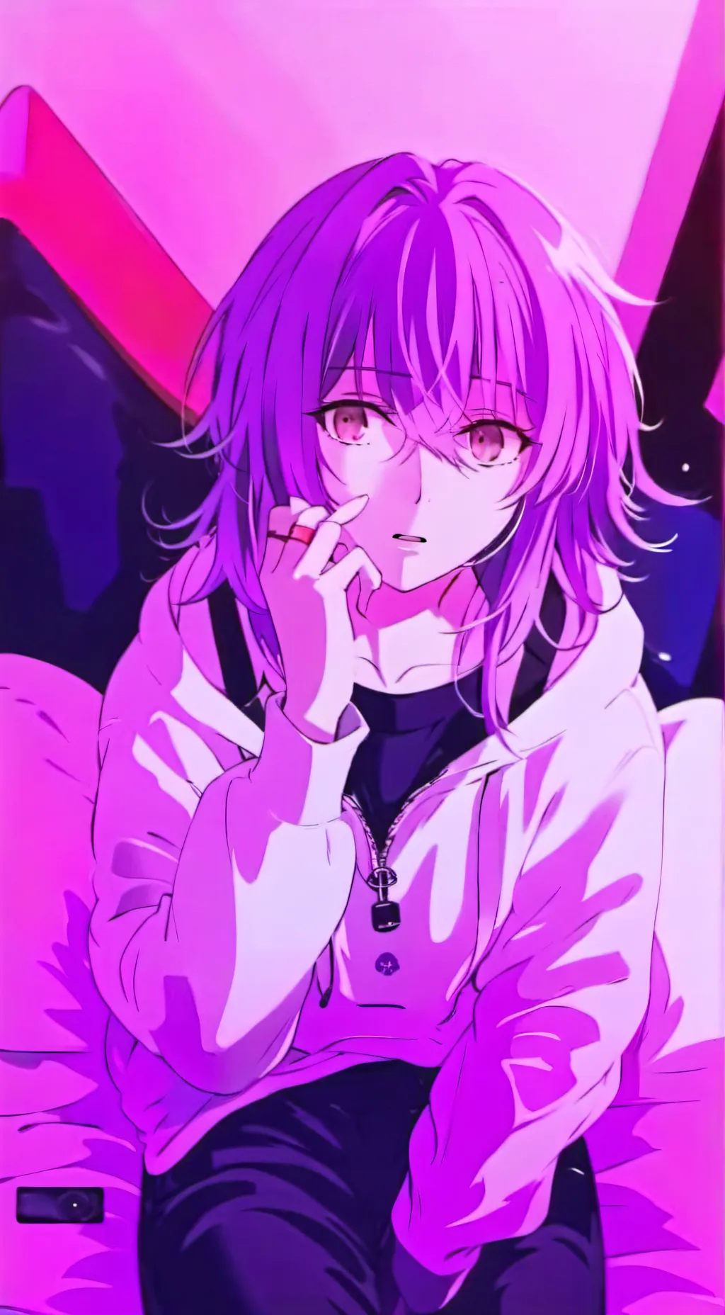 ai character: Pinkie background