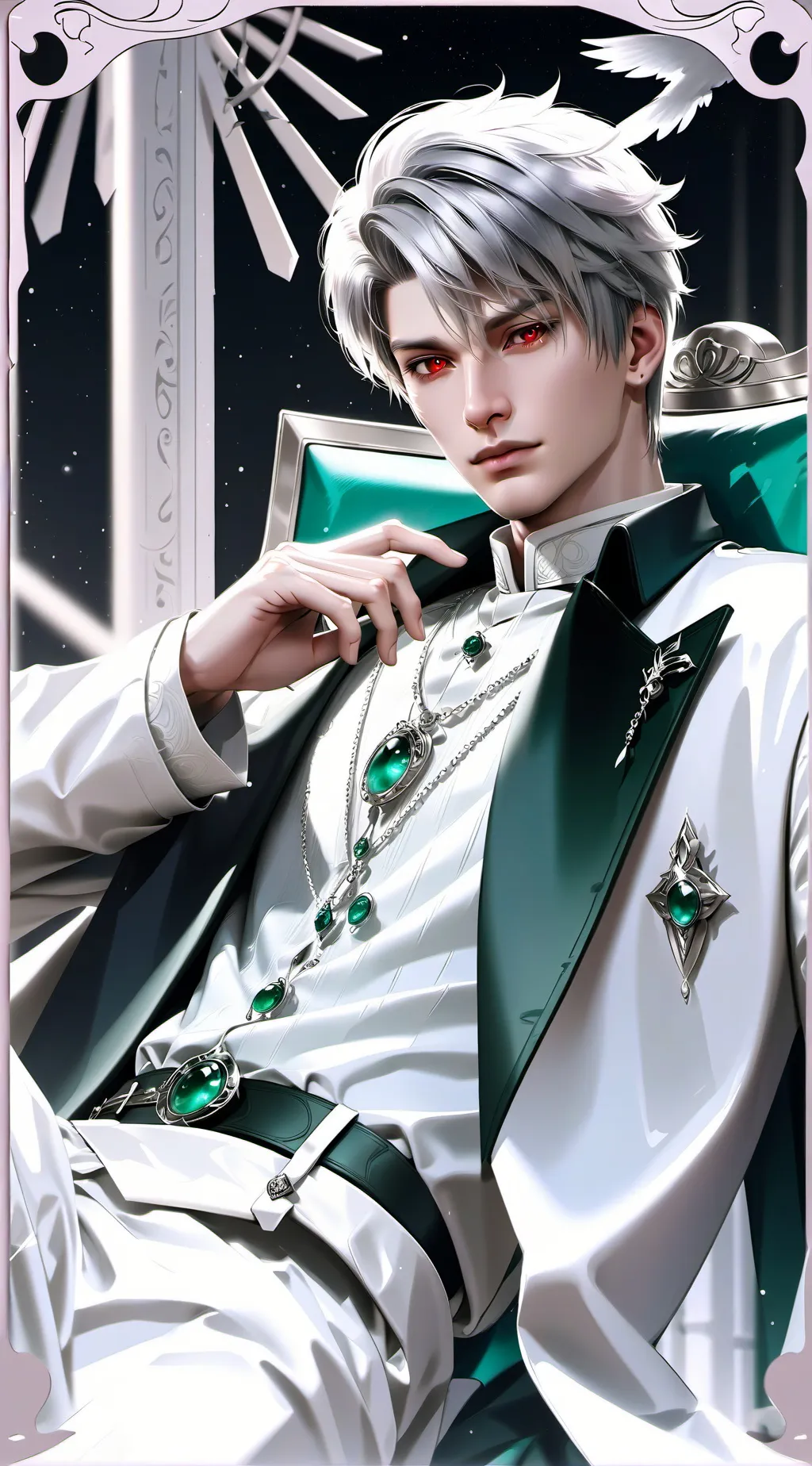 ai character: Sylus  background