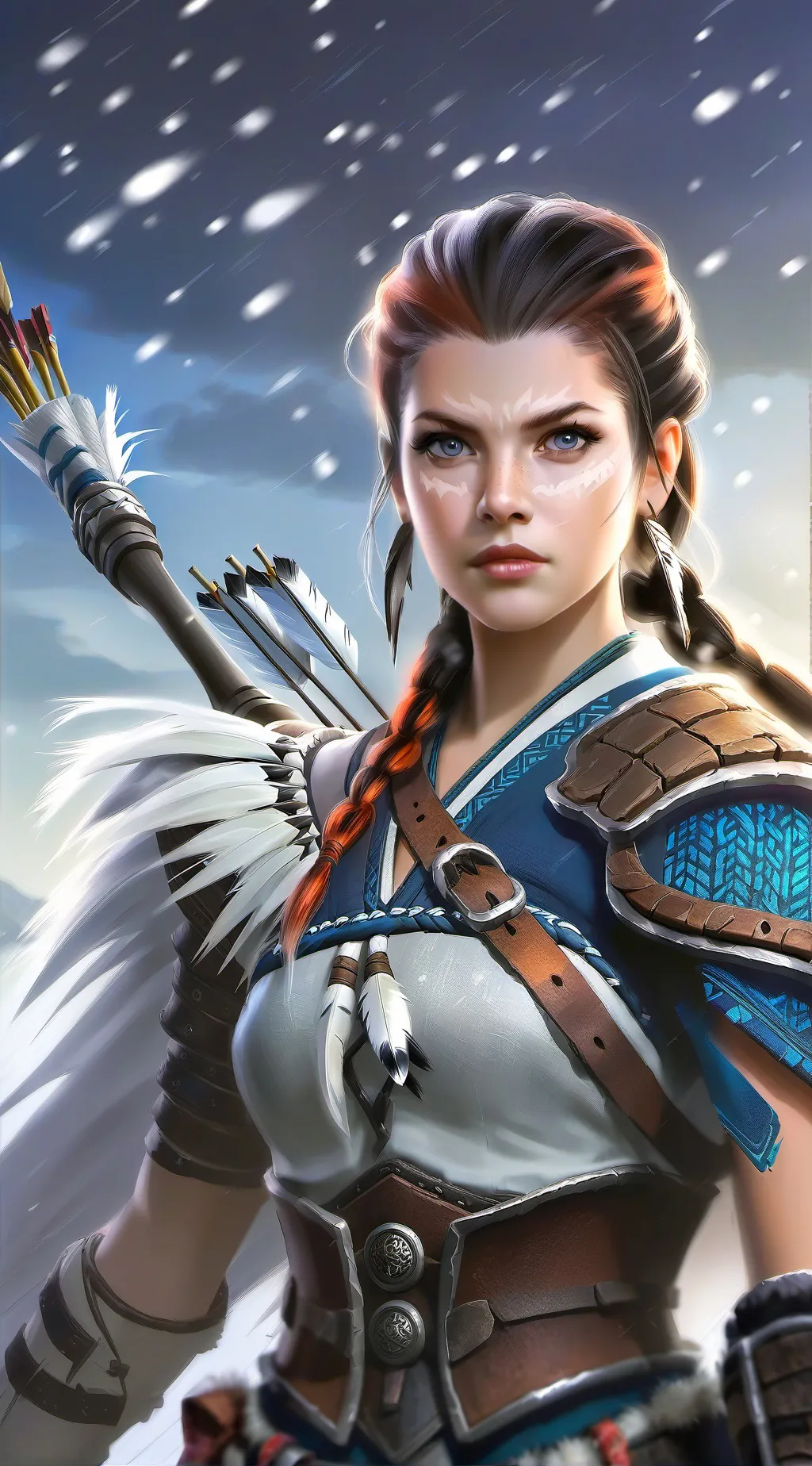 ai character: Aloy background