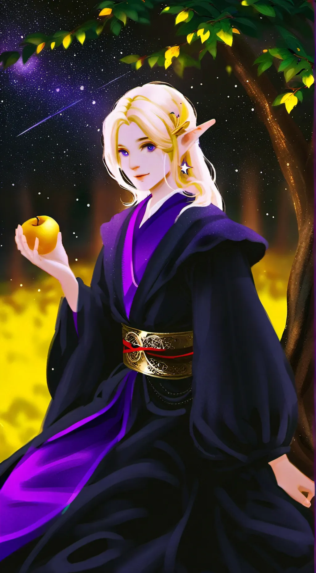 ai character: Solyn background