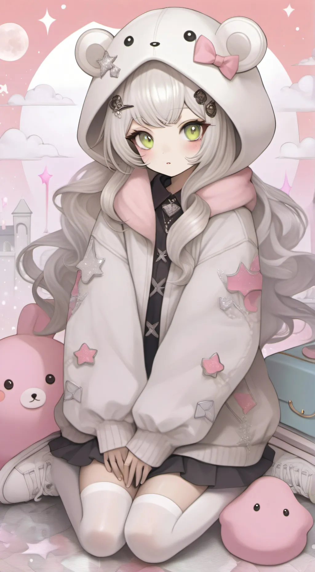 ai character: Katie background