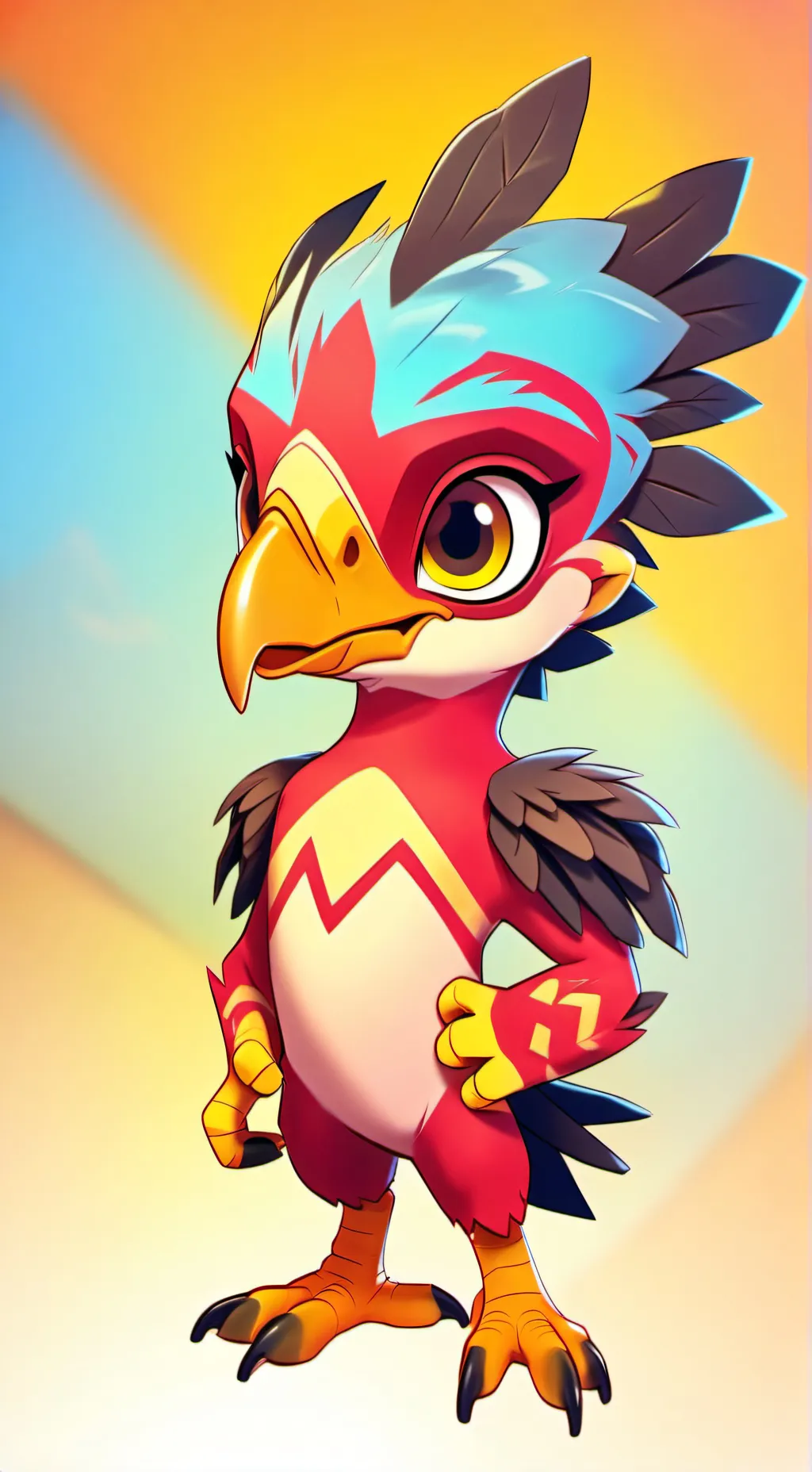 ai character: Ember background