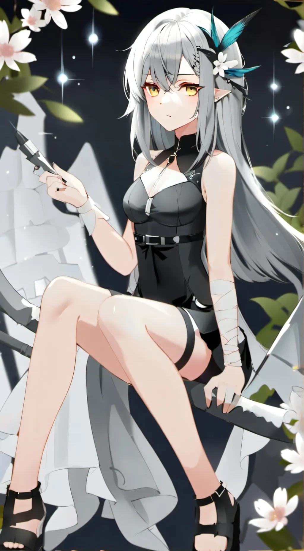 ai character: Raven background