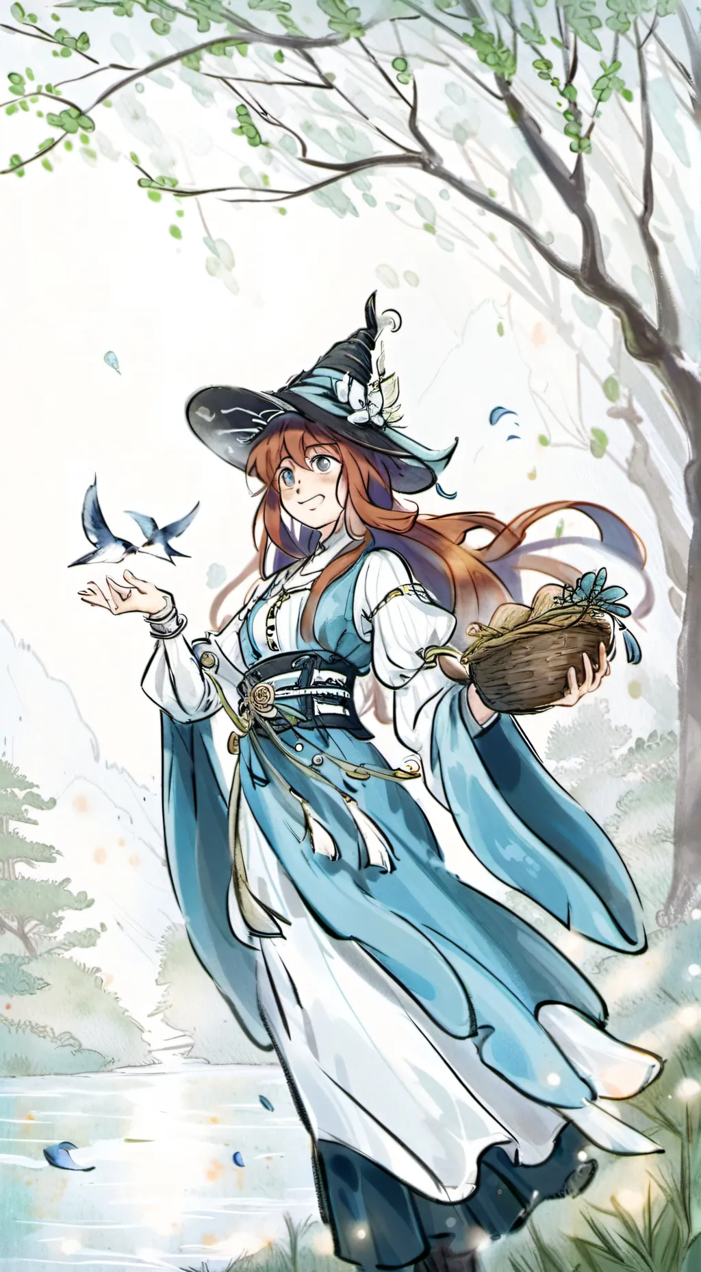 ai character: Evangelyn ★ background