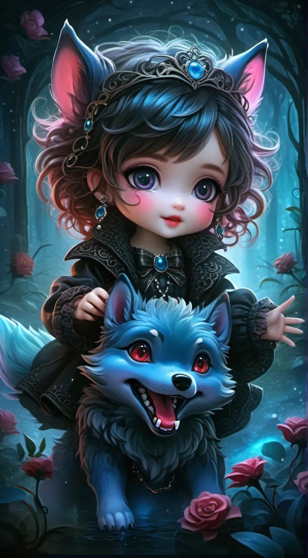 ai character: lila background