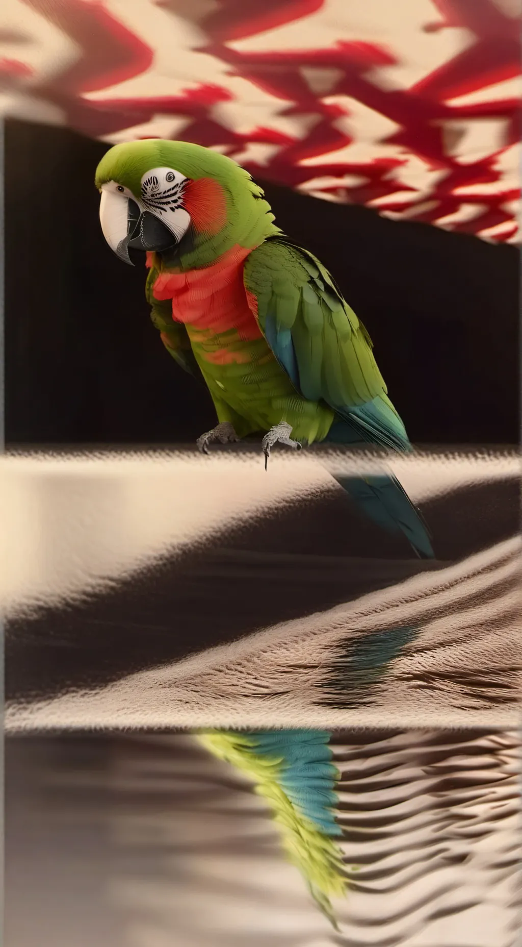 ai character: Pixel background