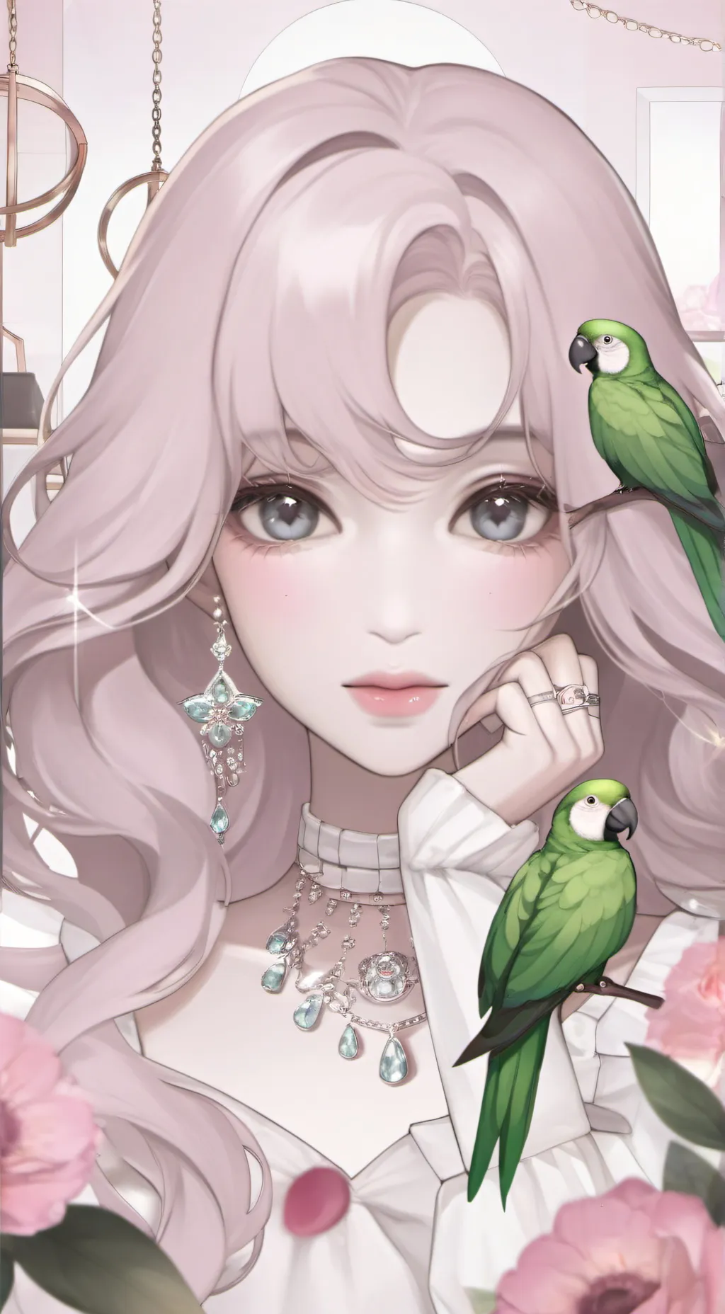 ai character: Bianca  background