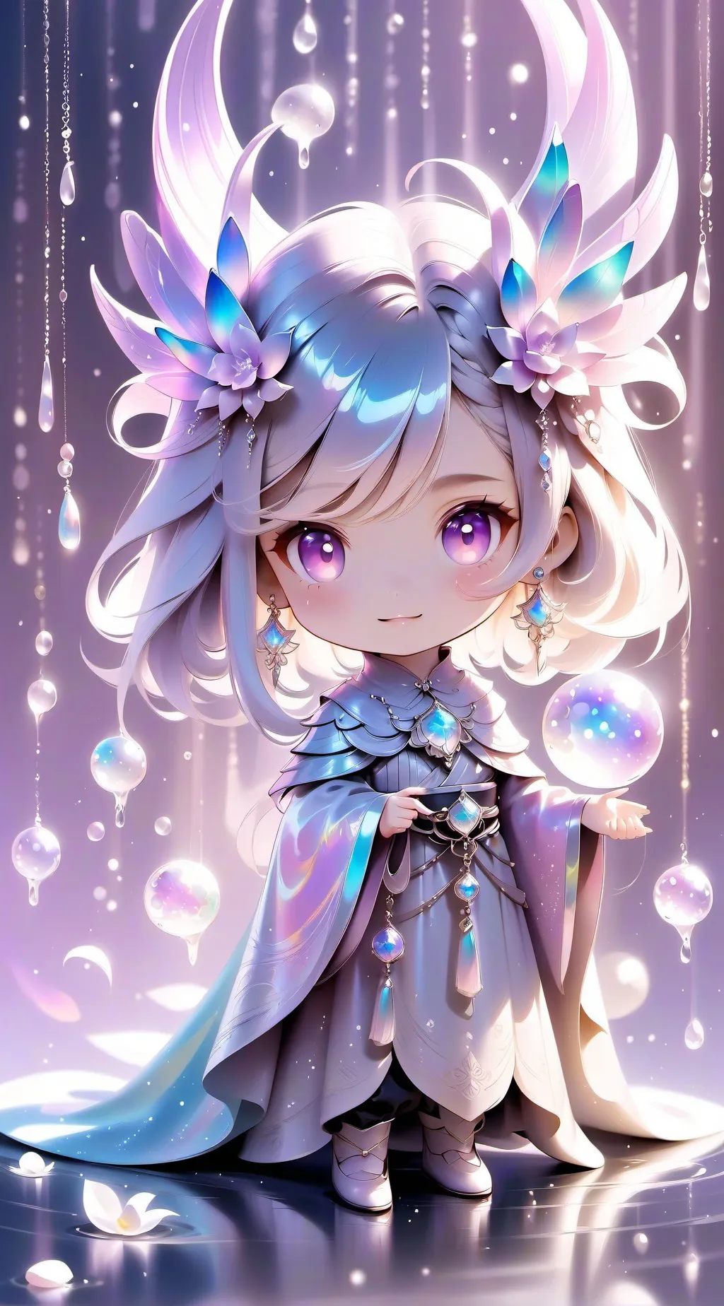 ai character: Sprout~♡ background