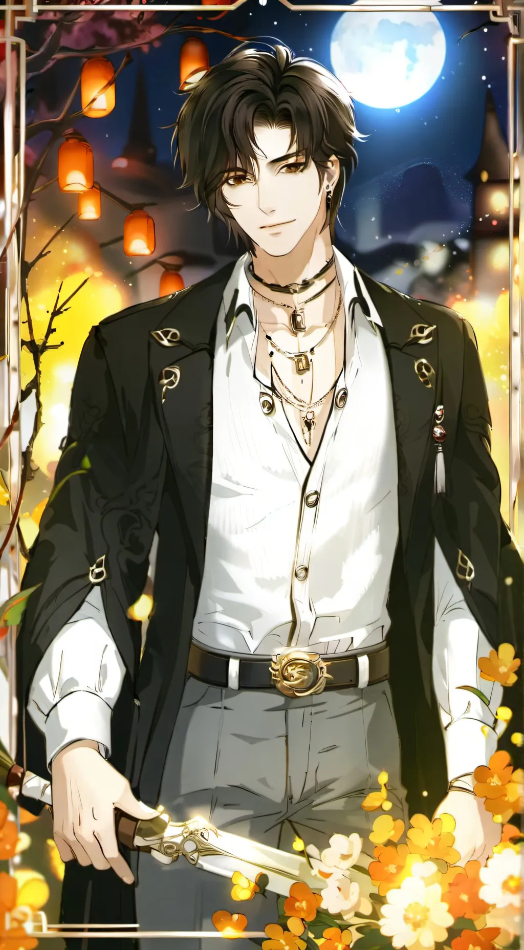 ai character: Valentino background